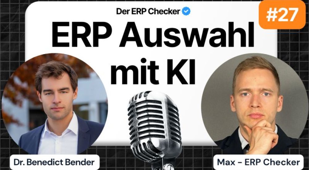 ERP Auswahl mit KI Podcast Bild
